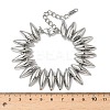 304 Stainless Steel Link Chain Bracelets for Women BJEW-Z134-03P-3