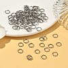 Tarnish Resistant 304 Stainless Steel Split Rings STAS-E010-7x0.6mm-2-4