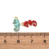 304 Stainless Steel Enamel Charms X-STAS-Q363-14G-G-3