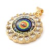 Real 18K Gold Plated Brass Pendants KK-A198-17G-2