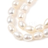 Natural Cultured Freshwater Pearl Beads Strands PEAR-I007-01B-04B-4