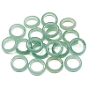 Natural Green Aventurine Plain Band Rings PW-WG25917-09-1