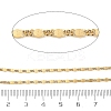 304 Stainless Steel Twisted Figaro Chains CHS-G052-01G-2