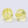 Transparent Acrylic Beads X-TACR-Q257-10mm-V21-3