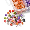 90G 5 Style Opaque & Transparent Inside Colours 3/0 Glass Seed Beads SEED-FS0001-15B-3