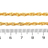 Brass Rope Chains Necklaces for Women NJEW-D302-62G-3