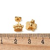 304 Stainless Steel Stud Earrings for Women LS-EJEW-Z092-01G-04-3