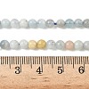 Natural Aquamarine Beads Strands G-D327-A01-5mm-5
