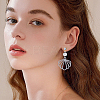 30Pcs Clear Cubic Zirconia Stud Earring Findings EJEW-BBC0002-07C-5