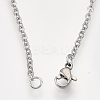 Non-Tarnish 201 Stainless Steel Pendant Necklaces LS-NJEW-T009-JN106-1-40-3