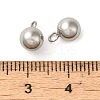 201 Stainless Steel Charms STAS-A093-01D-P-1-3