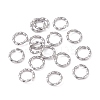 Tarnish Resistant 304 Stainless Steel Open Jump Rings STAS-F191-12P-B-1