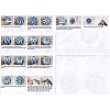 DIY Embroidery Temari Ball Keychain Kits DIY-I064-A02-8
