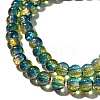 Crackle Glass Beads Strands CCG-C002-6mm-06-3
