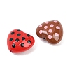 Baking Paint Acrylic Beads OACR-A045-02-3