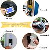Plastic ID Card Sleeve with Polyester Lanyard Strap AJEW-WH20017-33D-4