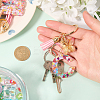 Zinc Alloy Tassel Keychain KEYC-WH20004-12I-3