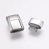 Tarnish Resistant 304 Stainless Steel Bayonet Clasps STAS-F122-35P-3