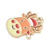 Christmas Alloy Enamel Pendants ENAM-K074-01G-14-2