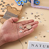 DIY Initial Link Bracelet Making Kit DIY-CF0001-22-4