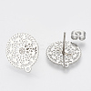Non-Tarnish 304 Stainless Steel Stud Earring Findings LS-X-STAS-S079-31B-2