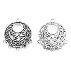 Tibetan Style Alloy Chandelier Component Links TIBE-N011-052-2