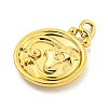 304 Stainless Steel Pendants Rhinestone Settings LS-STAS-O009-01C-G-2