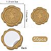 Adhesive Wax Seal Stickers DIY-CP0010-58D-2