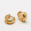 Personalized Unisex 304 Stainless Steel Huggie Hoop Earrings EJEW-G120-38B-1