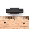 Ion Plating(IP) Smooth 304 Stainless Steel Magnetic Clasps with Glue-in Ends STAS-H402-63B-4MM-3