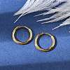 PVD Vacuum Plating 304 Stainless Steel Huggie Hoop Earrings for Women LS-EJEW-F280-07B-G-1