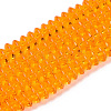 Transparent Glass Beads Strands GLAA-Q113-02A-A03-1
