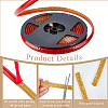 PVC Plastic Edge Banding AJEW-GF0013-89B-05-6