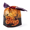 100Pcs Rabbit Shaped Halloween Candy Plastic Bags ABAG-U001-02Q-2