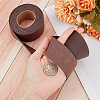 2M PVC Imitation Leather Ribbons SRIB-WH0011-125C-05-3