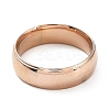 Ion Plating(IP) 304 Stainless Steel Flat Plain Band Rings STAS-I160-A-15mm-RG-2