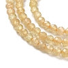 Natural Yellow Apatite Beads Strands G-N342-20B-01-4