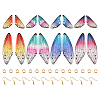 DIY Butterfly Wings Dangle Earring Making Kit DIY-TA0004-45-2