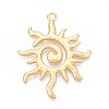 Rack Plating Alloy Big Pendants X-PALLOY-N179-04MG-1