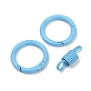 Alloy Spring Gate Clasps PALLOY-Q009-01H-2