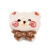 Bear Bread Opaque Resin Decoden Cabochons CRES-Q220-05A-1