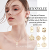 16Pcs 8 Styles Alloy Pendants PALLOY-SC0003-77G-6