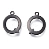 304 Stainless Steel Charms LS-STAS-H112-Q-EB-2