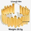 304 Stainless Steel Cuff Bangles for Women XQ5887-2-4