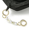 Zinc Alloy Spring Gate Rings Bag Extension Chains X1-AJEW-BA00141-02-3