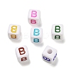 Opaque Acrylic Beads OACR-I022-01B-1