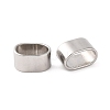 Non-Tarnish 304 Stainless Steel Slide Charms X-STAS-S133-01P-03-2