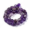 Natural Amethyst Beads Strands G-C038-02Q-3