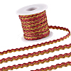 1Pc Sparkle Wavy Polyester Ribbons OCOR-GF0002-99C-1