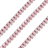 Iron Rhinestone Glass Cup Chain CH-U001-01B-2